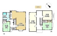 ●ミサワホーム施工の建物
●2026年12月リフォーム完了予定
●ニ方道路
●2階洋室間仕切り可(費用要す)